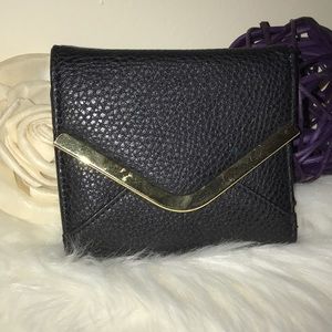 Black with Gold accent wallet
